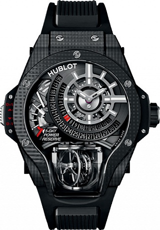 Hublot Replica 909.QD.1120.RX MP-09 Tourbillon Bi-Axis 3D Carbon watch